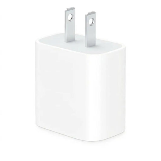 Apple 20W USB-C Power Adapter (2-Pin) – Fast Charging (NFC) Charger for iPhone & iPad