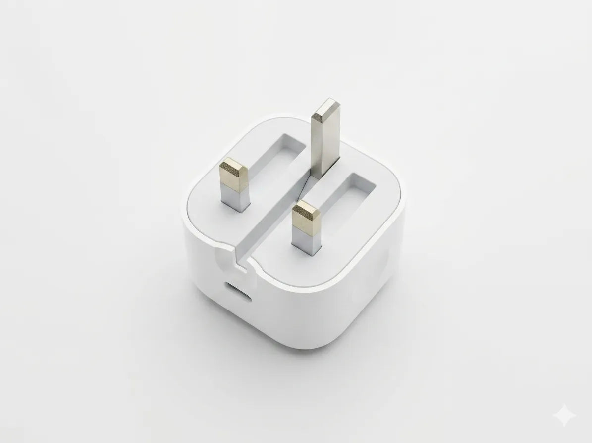 Apple "20W" USB-C (NFC) Power Adaptor (3-Pin) "Master Copy" With free braided wire
